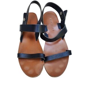 Everlane The Italian Ankle Wrap Sandals